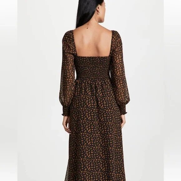 NWT - o.p.t Smocked Maxi Dress - Size Small - Picture 2 of 7